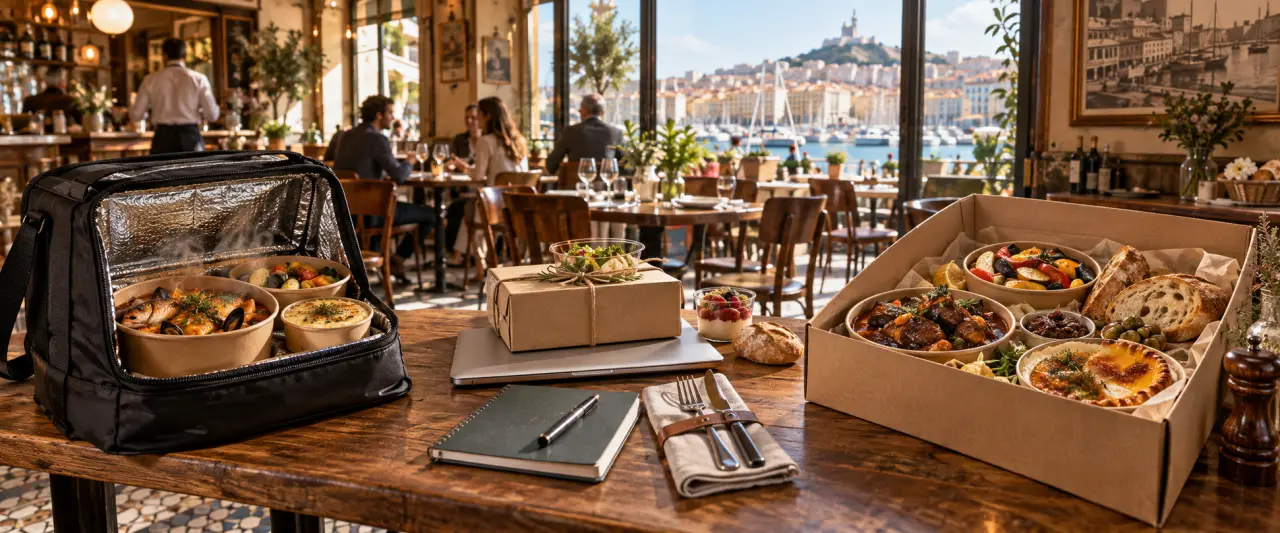 Livraison de cuisine française à Marseille : quelle formule choisir entre express, bureau et box ?