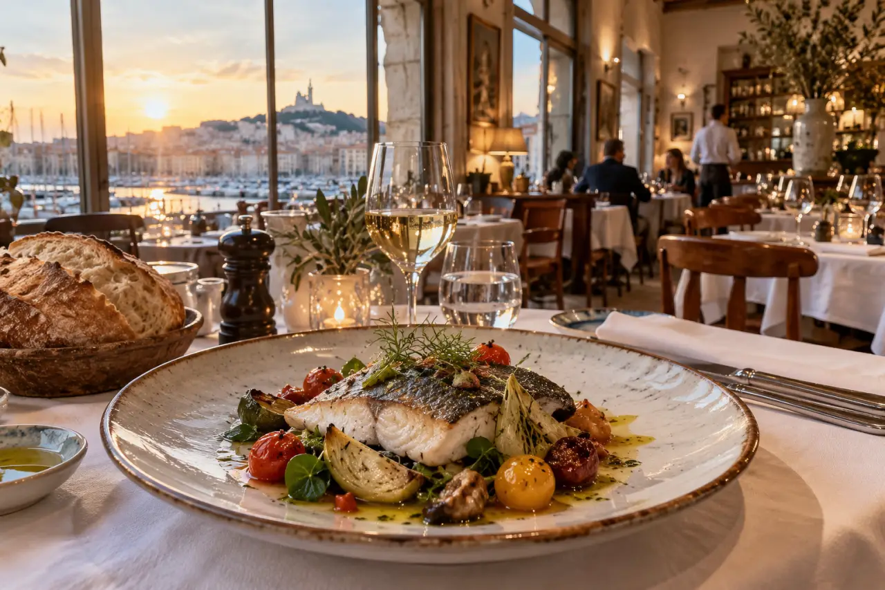 À Marseille, l’assiette doit passer avant la vue dans un nouveau restaurant gastronomique
